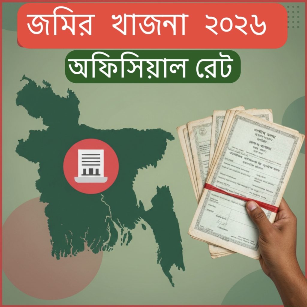 প্রতি শতকে জমির খাজনা কত টাকা