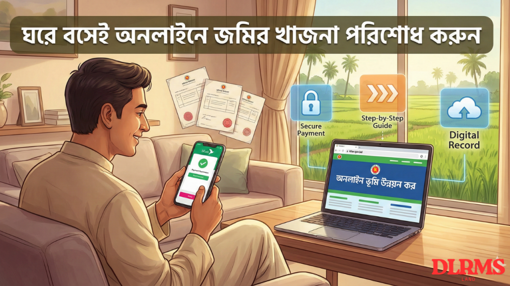 অনলাইনে জমির রেকর্ড