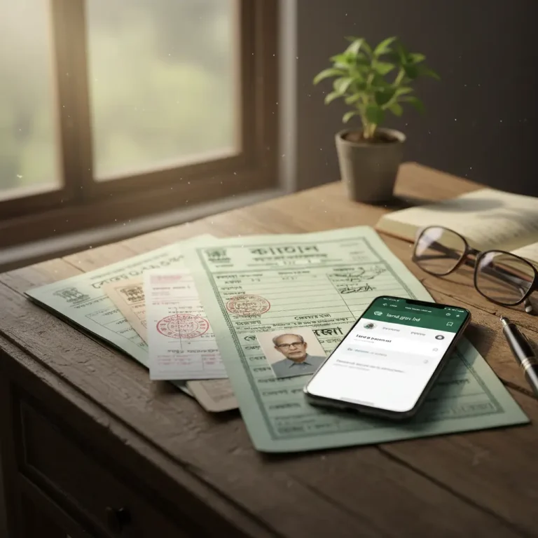 অনলাইনে নামজারি দেখার নিয়ম কী(1)