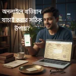 অনলাইনে খতিয়ান যাচাই