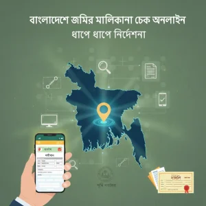 অনলাইনে জমির মালিকানা চেক